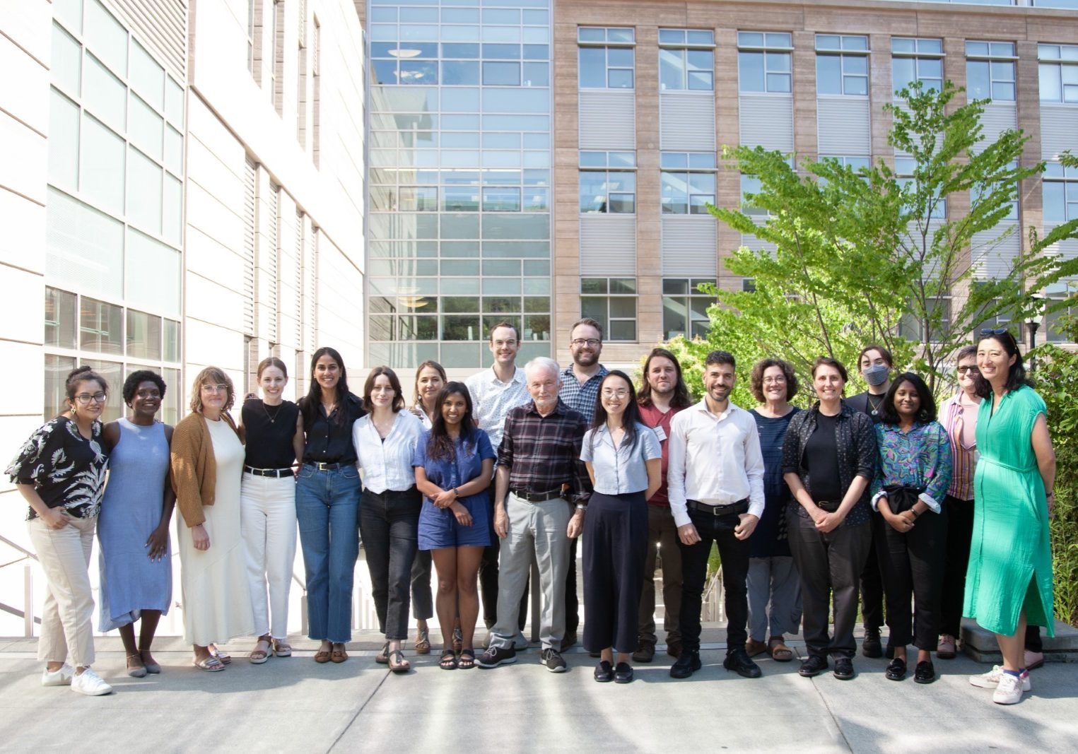 Group photo of grantees from the Research Program in Berkeley University